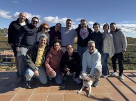 Foto con todos los asistentes a la quedada
